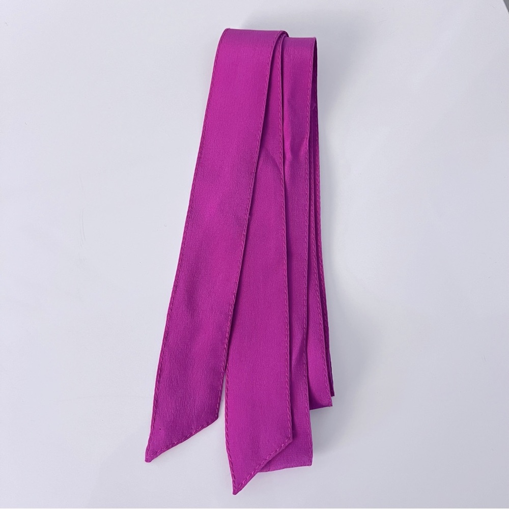 Tory Burch Angie Color Block Silk Dress - Picture 10 of 13